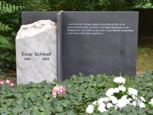 Einar Schleef - Gedenken am Grab @ Friedhof Sangerhausen, Abt. 11